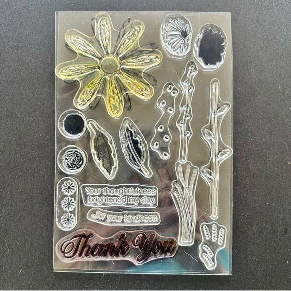 Stampin’ Up! Clear Stamp Set called Daisy Delight 16 stamps - Picture 3 of 4